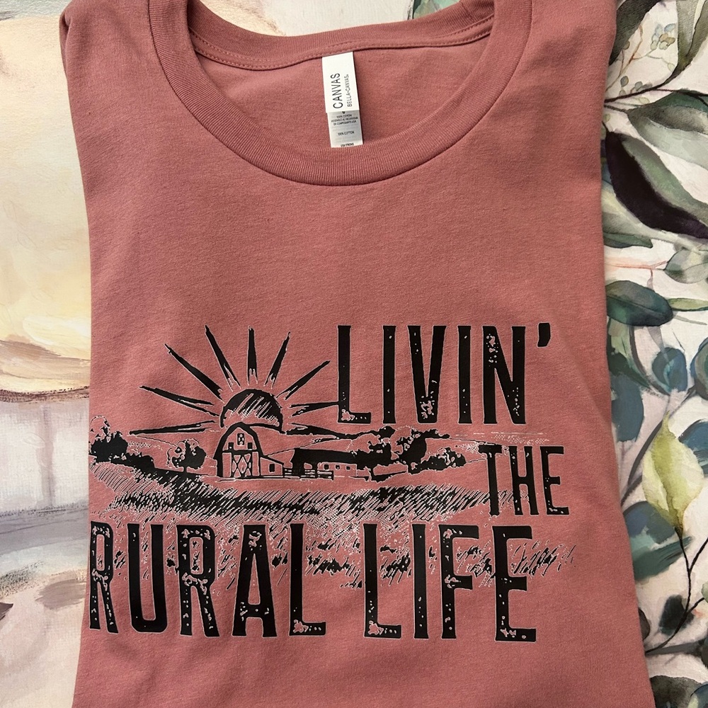 Bella Canvas Dusty Rose Tee